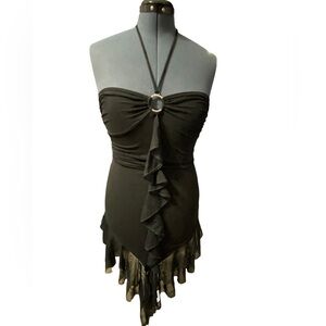 Vintage Janine Paris shredded dress